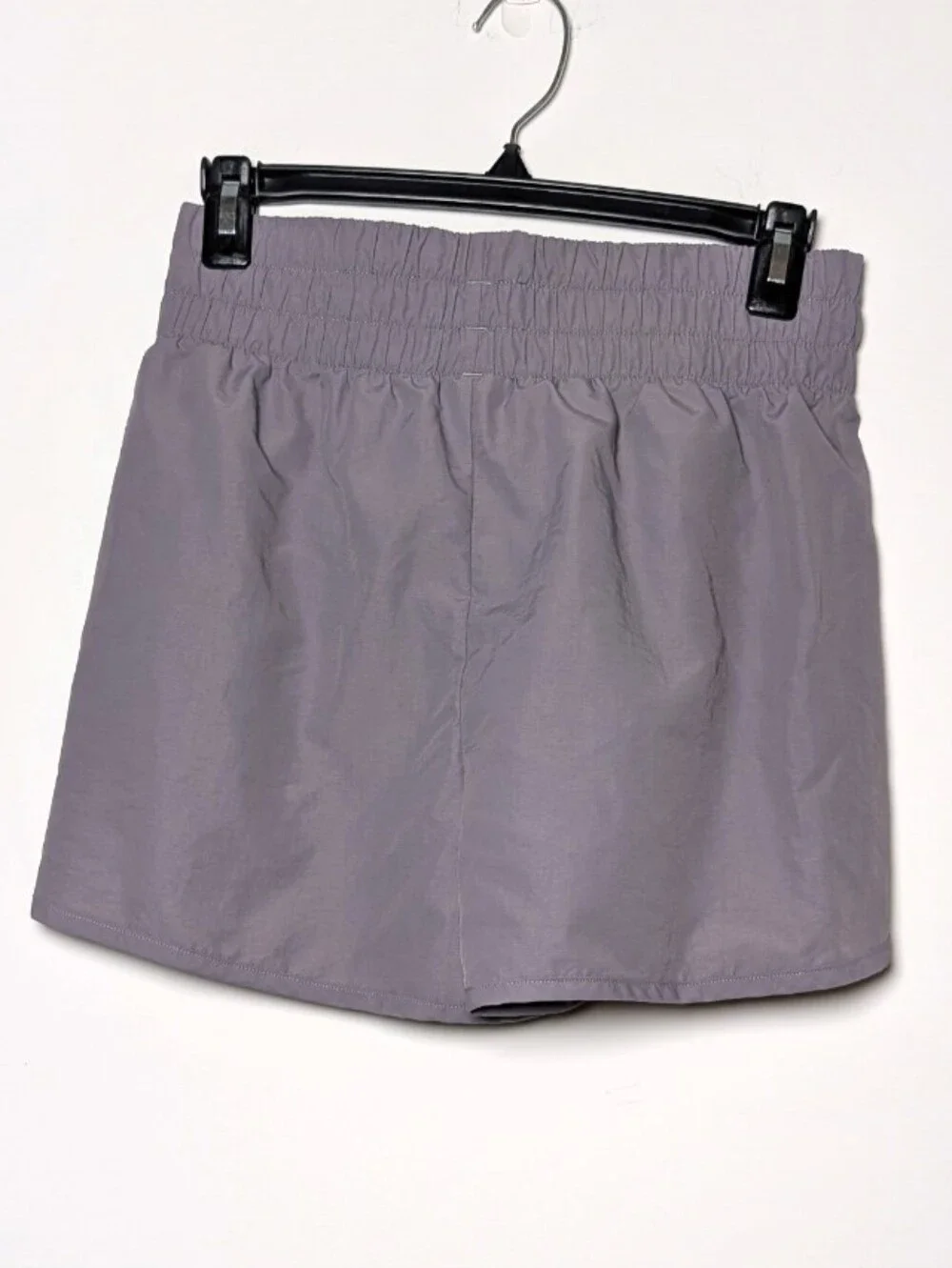 Gymshark Retro Waistband Shorts Athletic Running Shorts - Gray purple Small - Picture 3 of 5